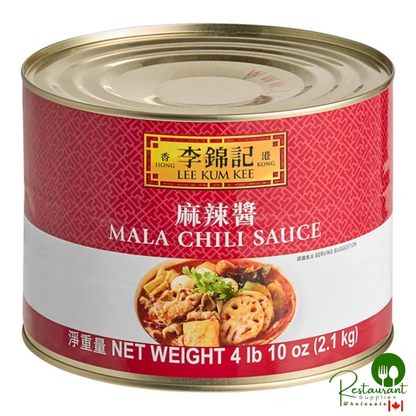 Lee Kum Kee Mala Chili Sauce 4 lb. 10 oz. - 6/Case