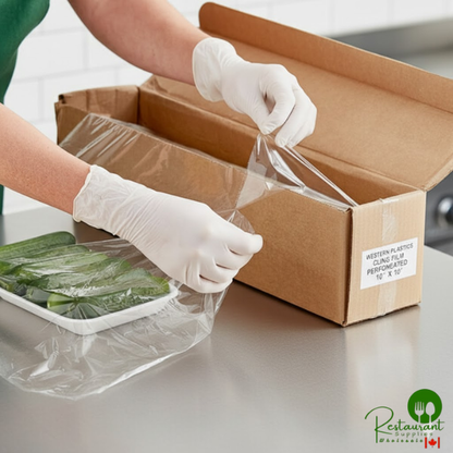 Western Plastics 509 15" x 15" 60 Gauge Perforated All-Purpose Shrink Wrap - 1,000/Roll