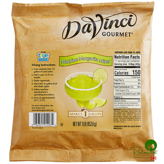DaVinci Gourmet Margarita Cocktail Mix 16 oz. - 12/Case