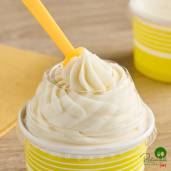 6 oz. Clear Plastic Low Dome Lid with Hole By Prime - 1,000/Case