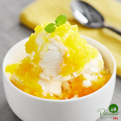 Oringer Pineapple Dessert / Sundae Topping 3/4 Gallon