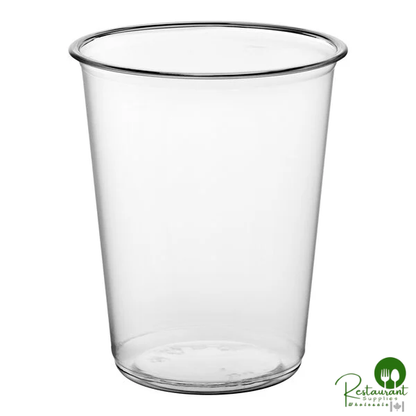 32 oz. Ultra Clear Recycled PET Plastic Round Deli Container By Prime - 500/Case