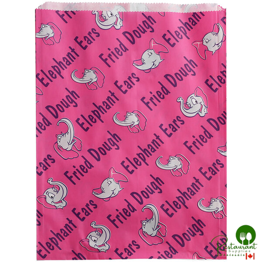 11" x 15" x 1 1/2" Elephant Ear Bag - 1,000/Case