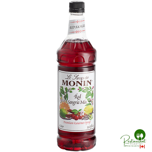 Monin Premium Red Sangria Mix 1 Liter - 4/Case