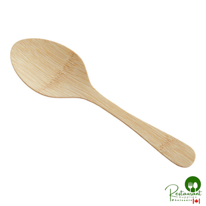 Bambu® Veneerware® 9 1/4" Disposable Bamboo Serving Spoon - 100/Case