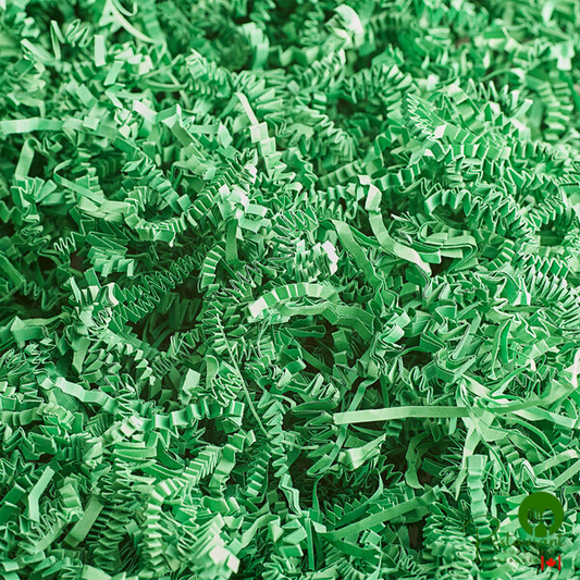 10 lb. Crinkle Paper Shred Green By Prime