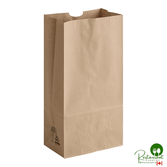 Duro Husky Dubl Life 16 lb. Heavy Duty Natural Kraft Bag - 400/Bundle