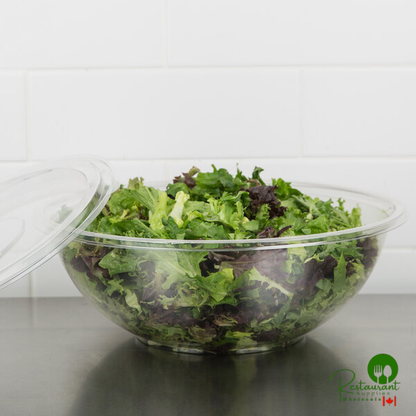 Sabert 12320 FreshPack 320 oz. Clear PET Round Bowl - 25/Case