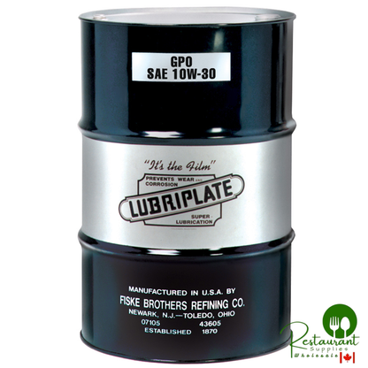 L0754-062 LUBRIPLATE GPO MOTOR OIL SAE 10W-30 – 55 GALLON DRUM