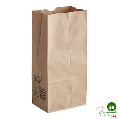 Duro 10 lb. Natural Kraft Paper Bag - 500/Bundle