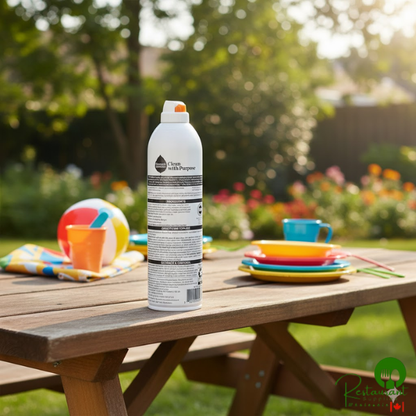 Seventh Generation 22981 13.9 fl. oz. Eucalyptus, Spearmint, and Thyme Disinfectant Spray - 8/Case