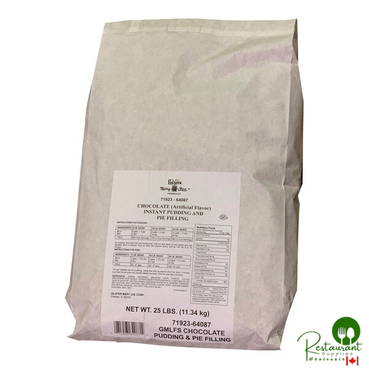 Gilster-Mary Lee Chocolate Instant Pudding and Pie Filling 25 lb.