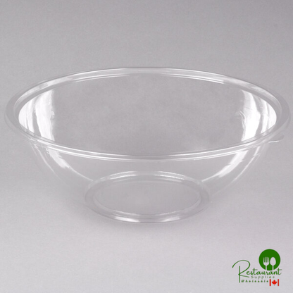 Sabert 12320 FreshPack 320 oz. Clear PET Round Bowl - 25/Case