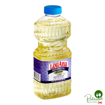LouAna Safflower Oil 24 oz. - 12/Case