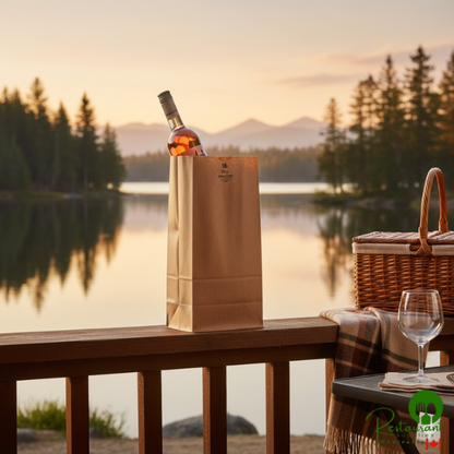 Duro Husky Dubl Life 16 lb. Heavy Duty Natural Kraft Bag - 400/Bundle