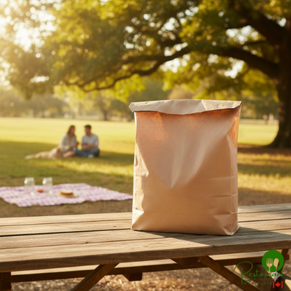 Duro 10 lb. Natural Kraft Paper Bag - 500/Bundle