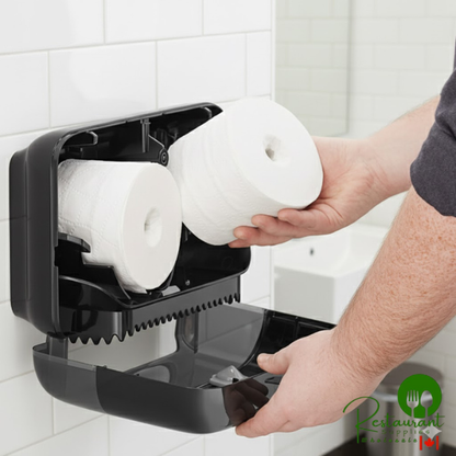 Tork Advanced T7 Coreless 1000 Sheet 2-Ply High Capacity Toilet Paper Roll - 36/Case