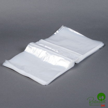 LK Packaging 8" x 9" Unprinted Plastic Deli Saddle Bag with Seal Top - 1,000/Case