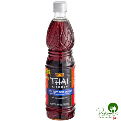 THAI Kitchen Premium Fish Sauce 23.66 fl. oz. - 6/Case