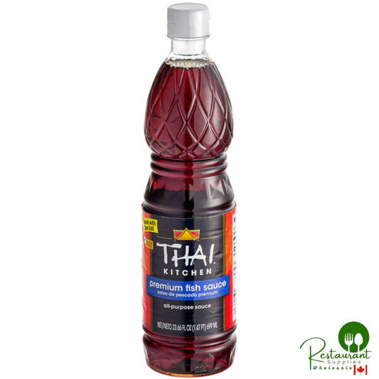 THAI Kitchen Premium Fish Sauce 23.66 fl. oz. - 6/Case