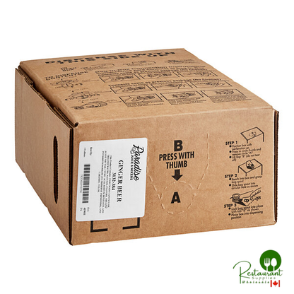 Paradise Ginger Beer Syrup Bag in Box 3 Gallon