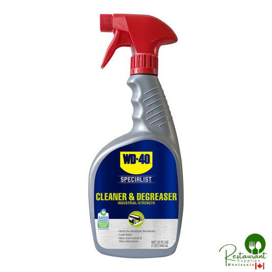 WD-40 300356 Specialist 32 fl. oz. Industrial-Strength Cleaner and Degreaser - 6/Case