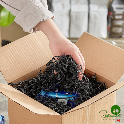 10 lb. Crinkle Paper Shred Black By Prime