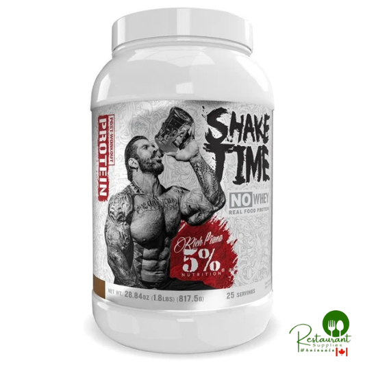 5% Nutrition Shake Time 25 Servings