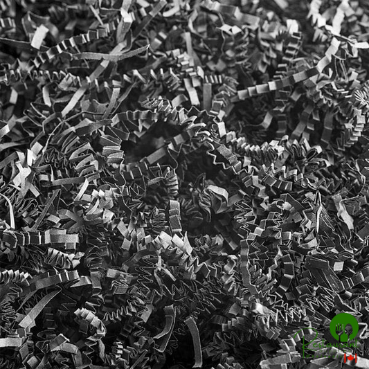 10 lb. Crinkle Paper Shred Black By Prime