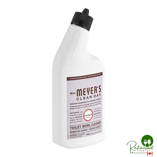 Mrs. Meyer's Clean Day 663008 24 fl. oz. Lavender Toilet Bowl Cleaner - 6/Case