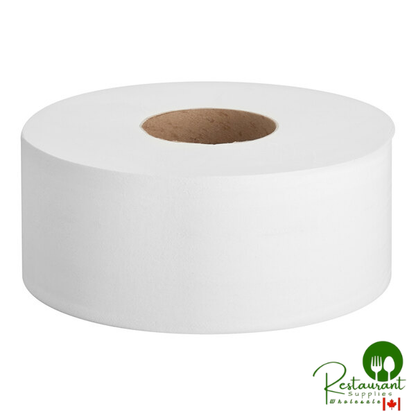 Tork Universal T22 2-Ply 1000' Jumbo Toilet Paper Roll with 9" Diameter - 12/Case