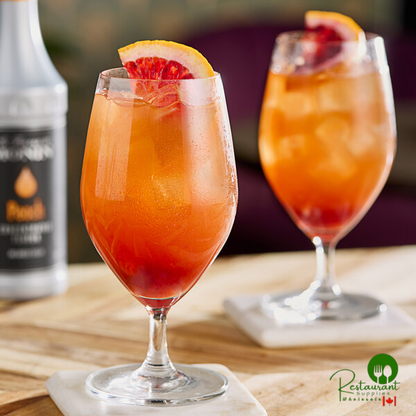 Monin Peach Concentrated Flavor 375 mL - 4/Case