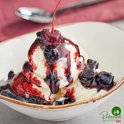 Oringer Wild Cherry Dessert / Sundae Topping 3/4 Gallon - 3/Case