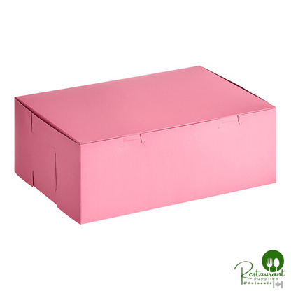 Champion 14" x 10" x 5" Pink Cake / Bakery Box - 100/Case