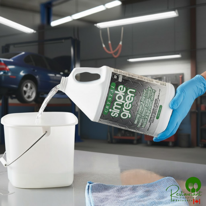 Simple Green Crystal 0610000619128 1 Gallon Concentrated Industrial Cleaner and Degreaser - 6/Case