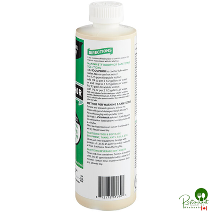 National Chemicals Inc. 11001 BTF Iodophor Brewery Equipment Sanitizer 16 oz. - 6/Case