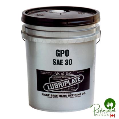 L0749-060 LUBRIPLATE GPO MOTOR OIL SAE 30 – 5 GALLON PAIL