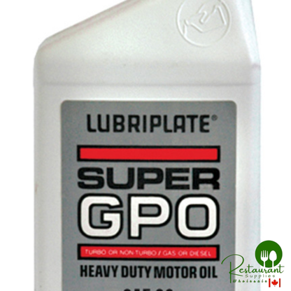 L0749-054 LUBRIPLATE GPO MOTOR OIL SAE 30 – CASE OF 12 – 1 QUART BOTTLES