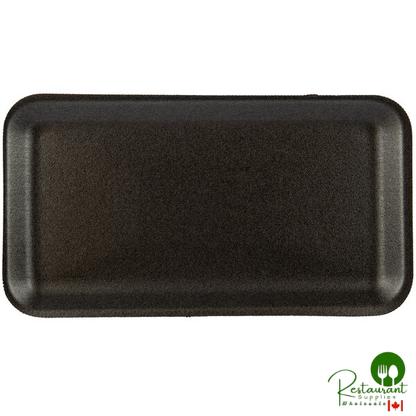 CKF 87810 (#10S) Black Foam Meat Tray 10 3/4" x 5 3/4" x 1/2" - 500/Case