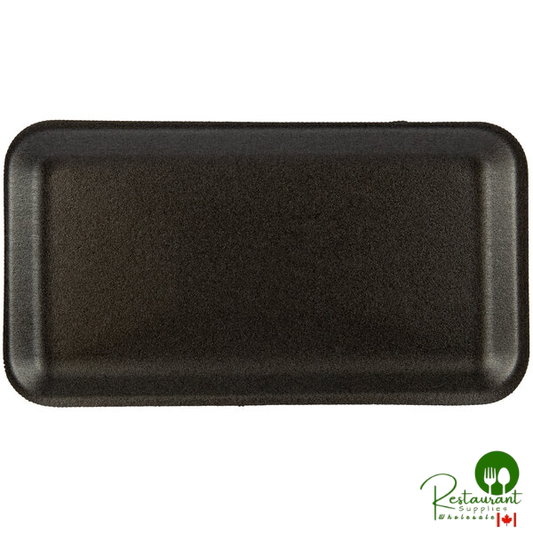 CKF 87810 (#10S) Black Foam Meat Tray 10 3/4" x 5 3/4" x 1/2" - 500/Case