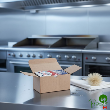 TurboChef 32 oz. Non-Caustic Oven and Grill Cleaner Powder with Bottle and Foam Sprayer - 16/Case