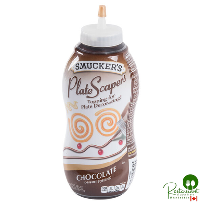 Smucker's Chocolate Platescapers 19.5 oz. Bottle - 12/Case