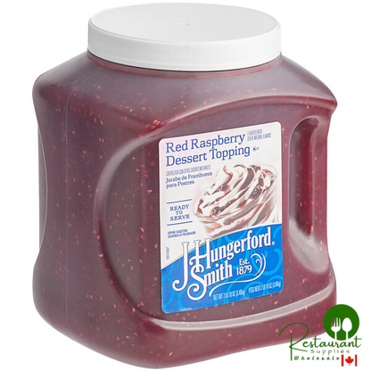 J. Hungerford Smith Raspberry Dessert Topping 122 oz. - 3/Case