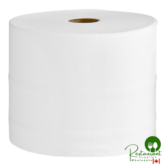 Morcon M1000 3 15/16" x 4" 2-Ply 1000 Sheet Bath Tissue Roll - 36/Case