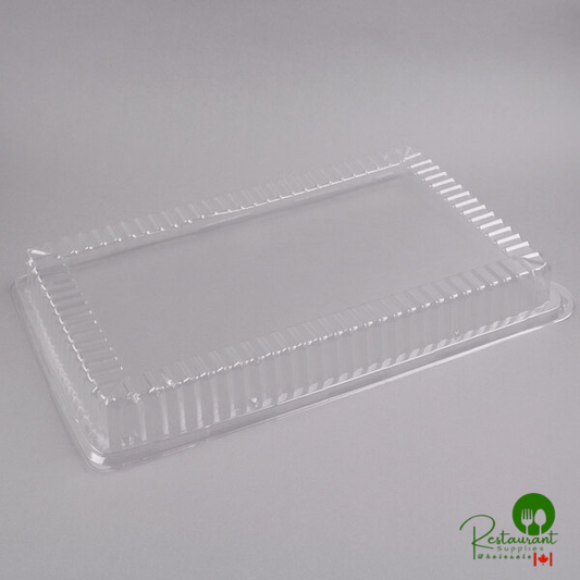Fineline DDRC1812.L Platter Pleasers 18" x 12" Clear Plastic Rectangular Dome Lid - 40/Case