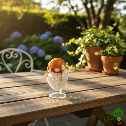 Creamery Ave. Caramel Dessert / Sundae Topping 1/2 Gallon - 6/Case