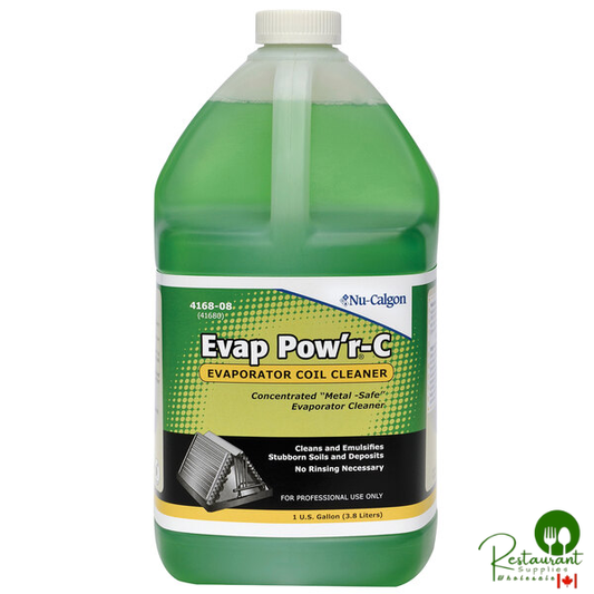 Nu-Calgon 4168-08 1 Gallon Evap Pow'r-C Evaporator Coil Cleaner - 4/Case