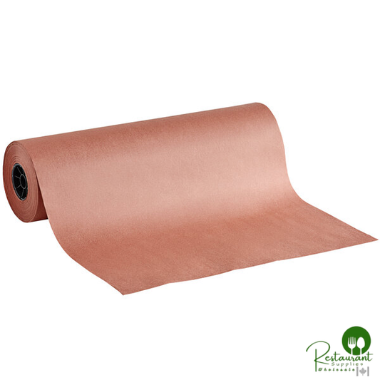 24'' x 700' 40 lb. Pink / Peach Butcher Paper Roll By Prime