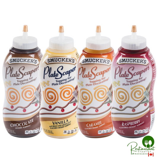 Smucker's Assorted Platescapers - 12/Case