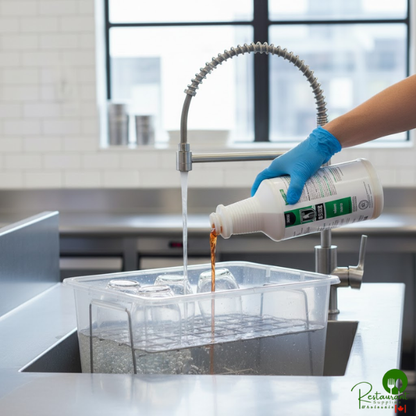 National Chemicals Inc. 11002 BTF Iodophor Brewery Equipment Sanitizer 32 oz. - 12/Case